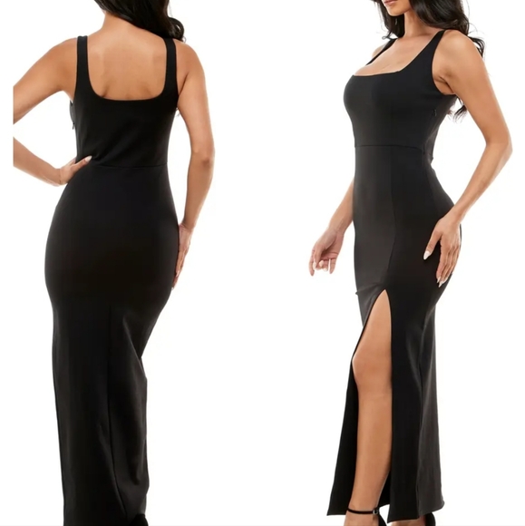 Socialite High Slit Maxi Dress - Picture 7 of 8
